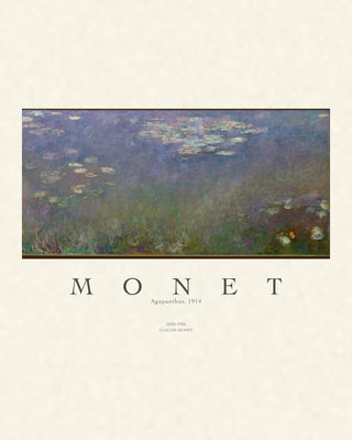Monet - Agapanthus