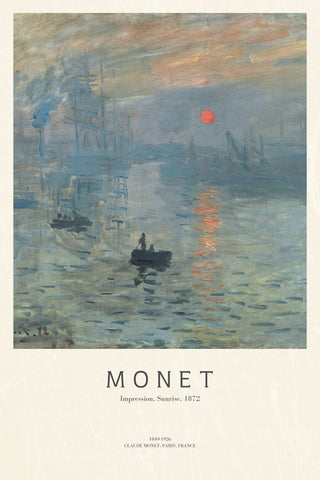 Monet - Impression, Sunrise