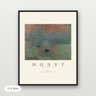 Monet - Impression, Sunrise