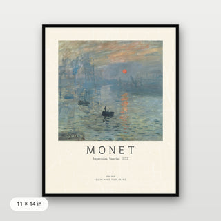 Monet - Impression, Sunrise