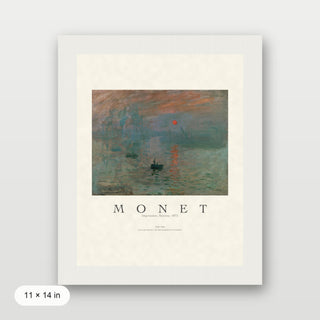 Monet - Impression, Sunrise
