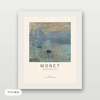 Monet - Impression, Sunrise