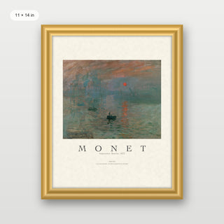 Monet - Impression, Sunrise
