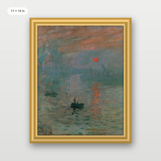 Monet - Impression, Sunrise