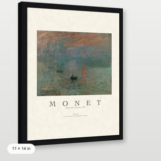 Monet - Impression, Sunrise