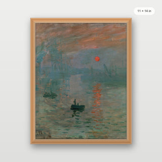 Monet - Impression, Sunrise
