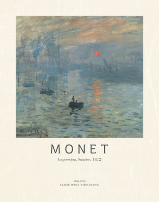 Monet - Impression, Sunrise