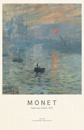 Monet - Impression, Sunrise