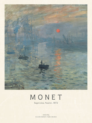 Monet - Impression, Sunrise