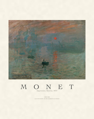 Monet - Impression, Sunrise