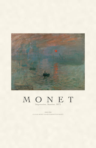 Monet - Impression, Sunrise