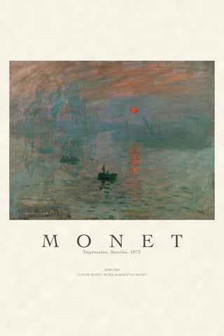 Monet - Impression, Sunrise