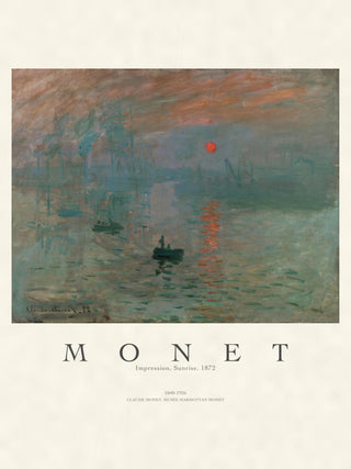 Monet - Impression, Sunrise