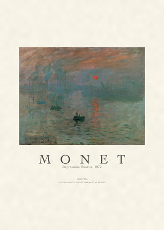 Monet - Impression, Sunrise