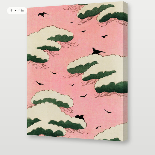 Seitei - Pink Sky, Gallery Wrap