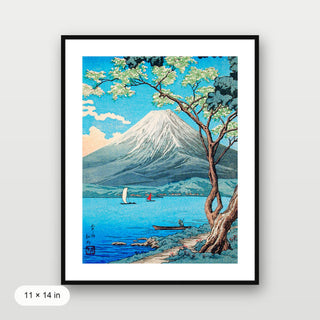 Takahashi - Mount Fuji From Lake Yamanaka