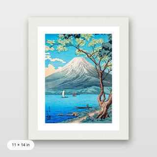 Takahashi - Mount Fuji From Lake Yamanaka