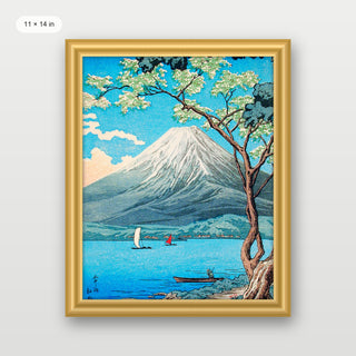 Takahashi - Mount Fuji From Lake Yamanaka