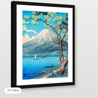 Takahashi - Mount Fuji From Lake Yamanaka