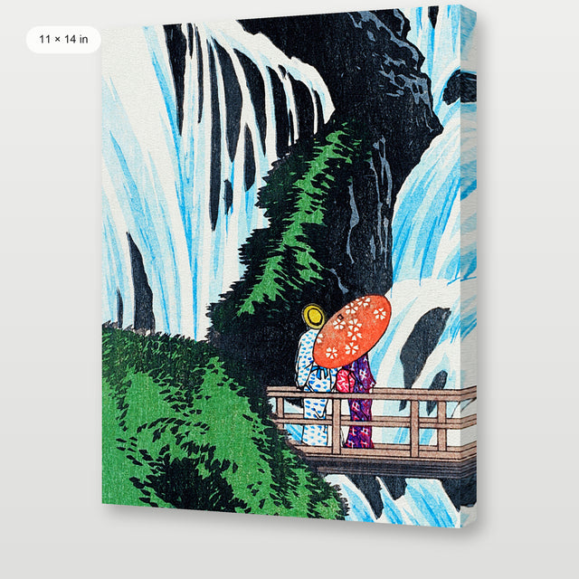 Takahashi - Shiragumo Waterfall, Gallery Wrap