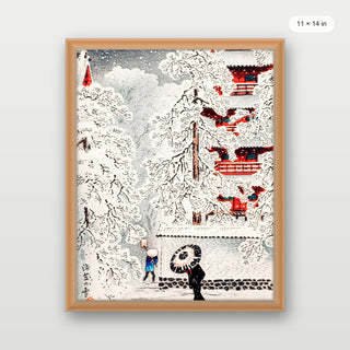 Takahashi - Snow at Asakusa