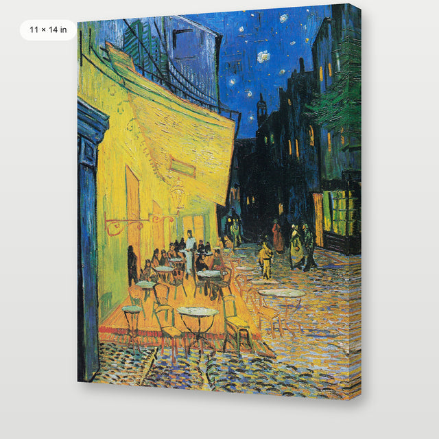 Van Gogh - Café Terrace, Gallery Wrap