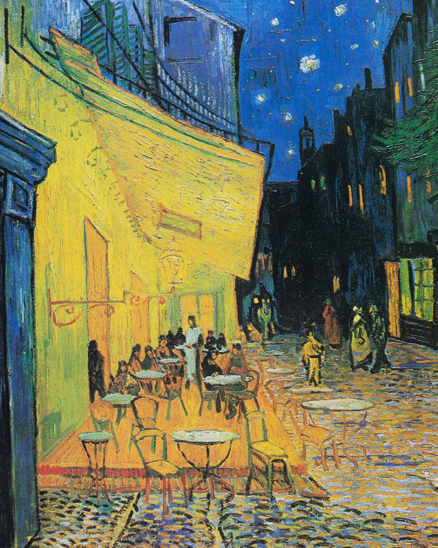 Van Gogh - Café Terrace, Full Bleed