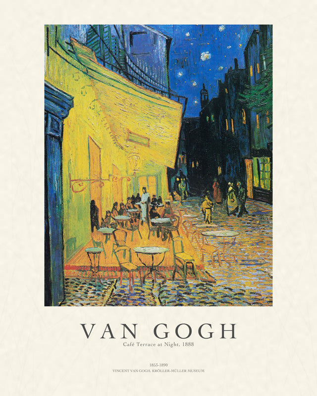 Van Gogh - Café Terrace, Gallery Style