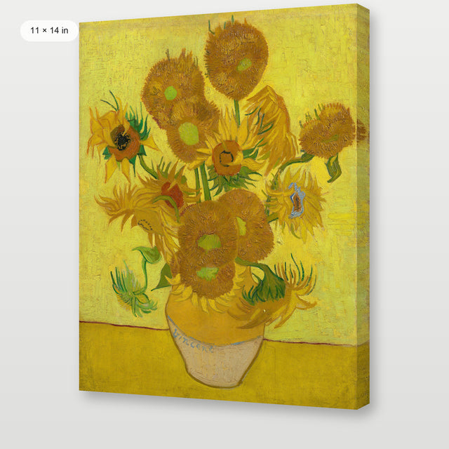 Van Gogh - Sunflowers, Gallery Wrap