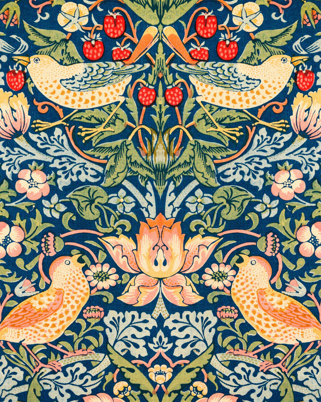 William Morris - Strawberry Thieves, Full Bleed
