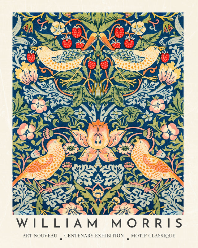 William Morris - Strawberry Thieves, Gallery Style