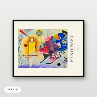 Kandinsky - Yellow, Red, Blue