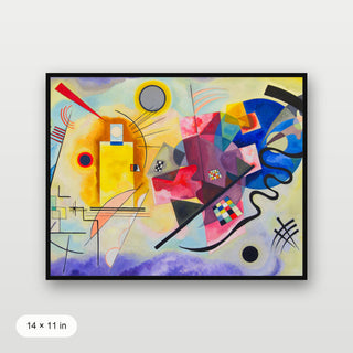 Kandinsky - Yellow, Red, Blue