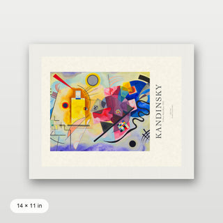 Kandinsky - Yellow, Red, Blue