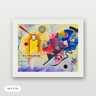Kandinsky - Yellow, Red, Blue
