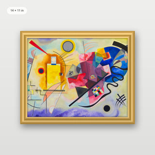 Kandinsky - Yellow, Red, Blue