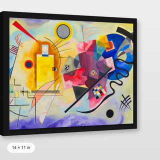 Kandinsky - Yellow, Red, Blue