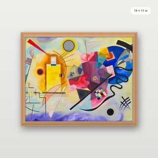 Kandinsky - Yellow, Red, Blue