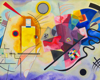Kandinsky - Yellow, Red, Blue