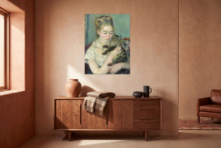 Woman with Cat