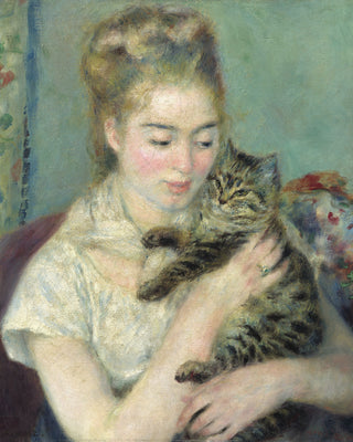 Woman with Cat