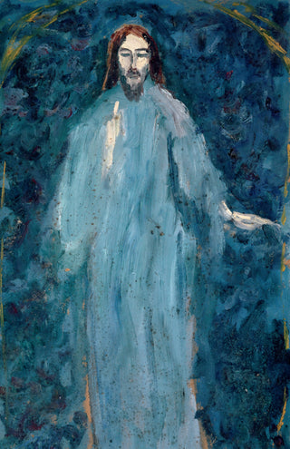 Christ Blessing Art
