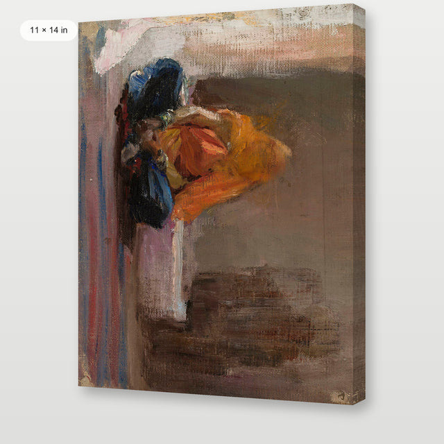 Prayer Meditation, Gallery Wrap