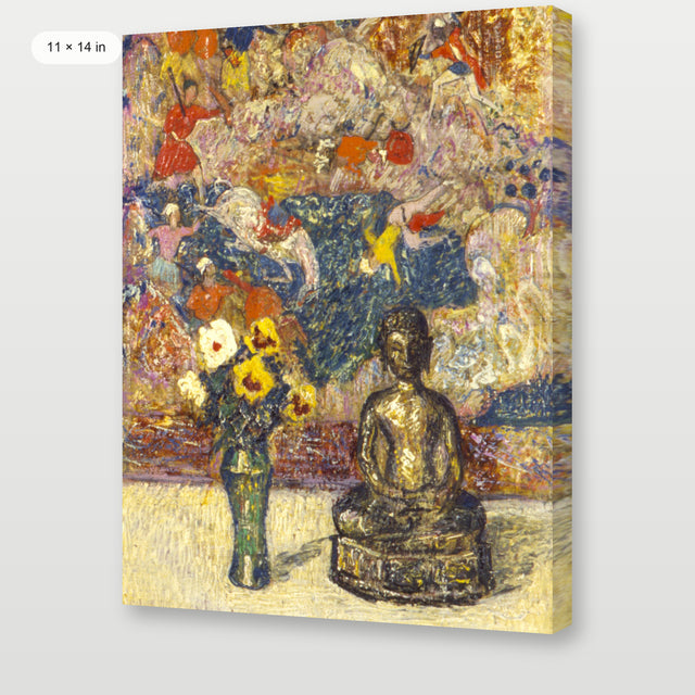 Buddha Flower, Gallery Wrap