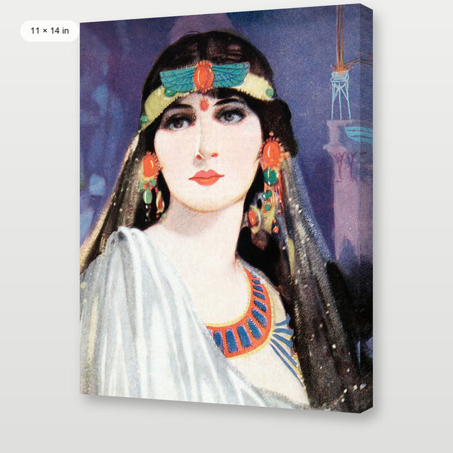 Bohemian Woman Portrait, Gallery Wrap