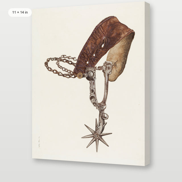 Cowboy Spur, Gallery Wrap