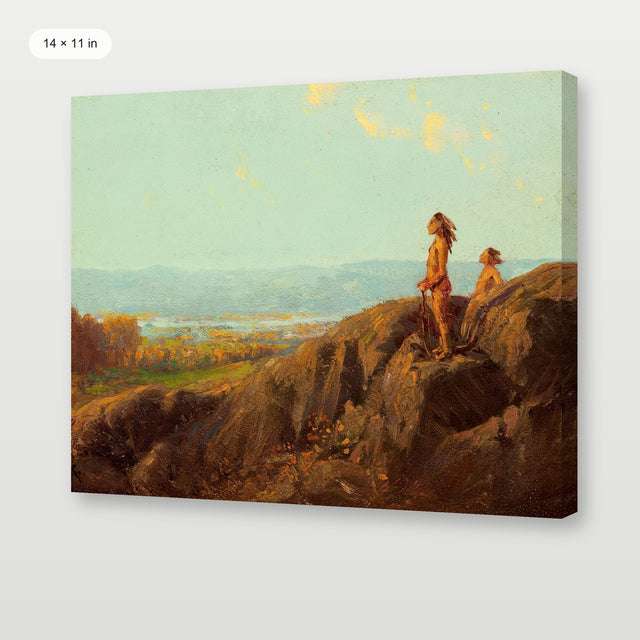 Native American Scouts Digital, Gallery Wrap