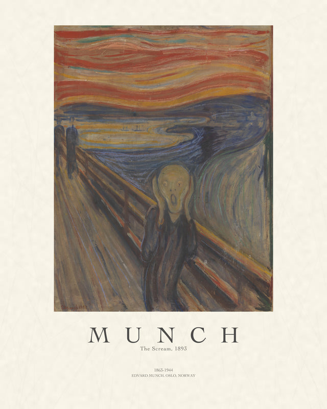 Munch - The Scream, Gallery Style