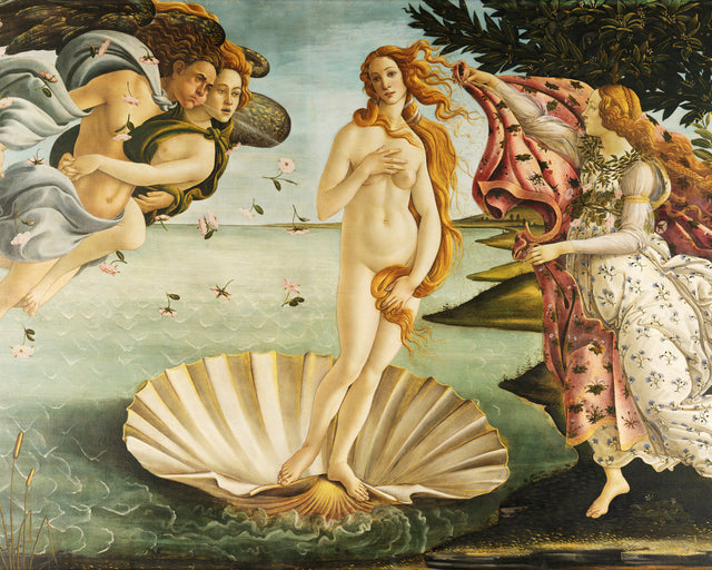 Botticelli - the Birth of Venus, Full Bleed