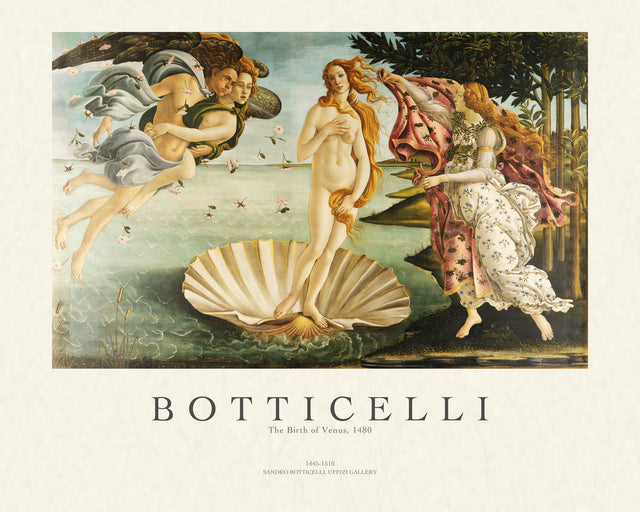 Botticelli - the Birth of Venus, Gallery Style